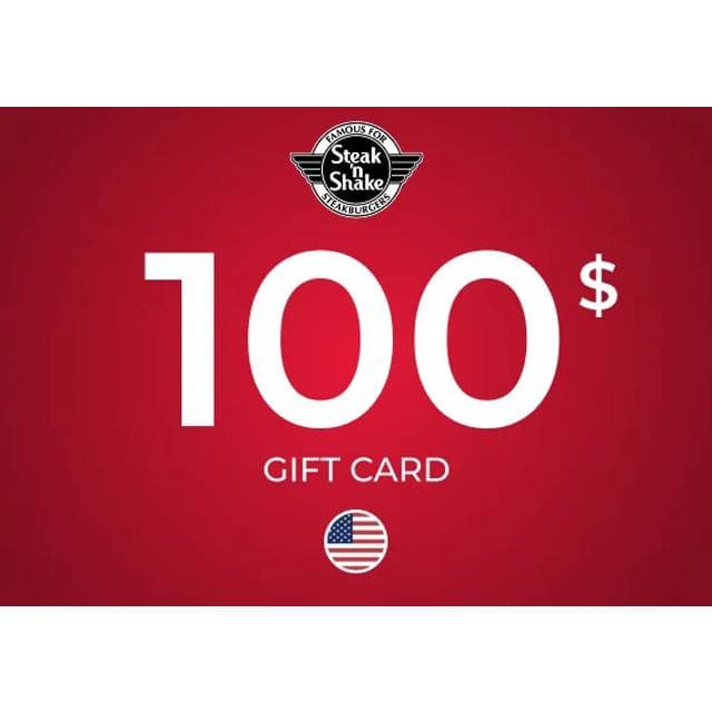 Steak n Shake Gift Card 100 USD
