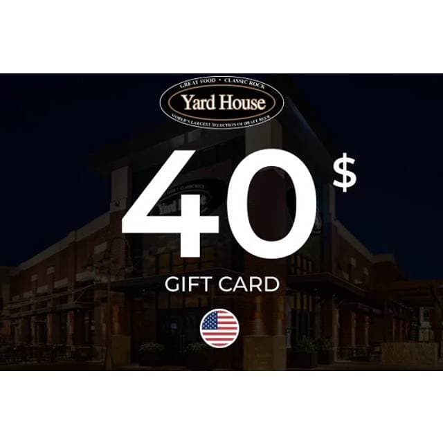 Yard House Gift Card 40 USD