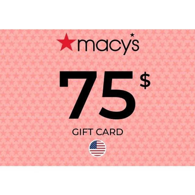 Macy's Gift Card 75 USD
