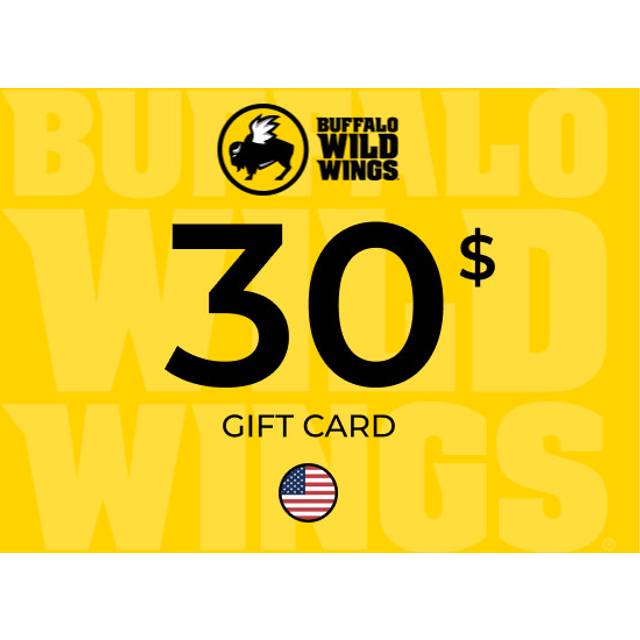 Buffalo Wild Wings Gift Card 30 USD