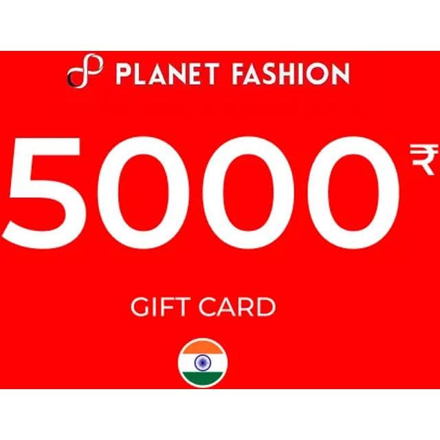 Planet Fashion Gift Card 5000 INR