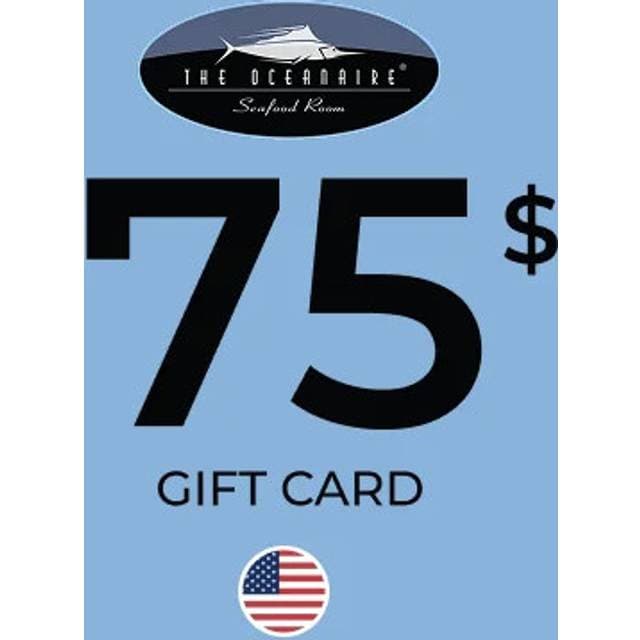 Oceanaire Gift Card 75 USD
