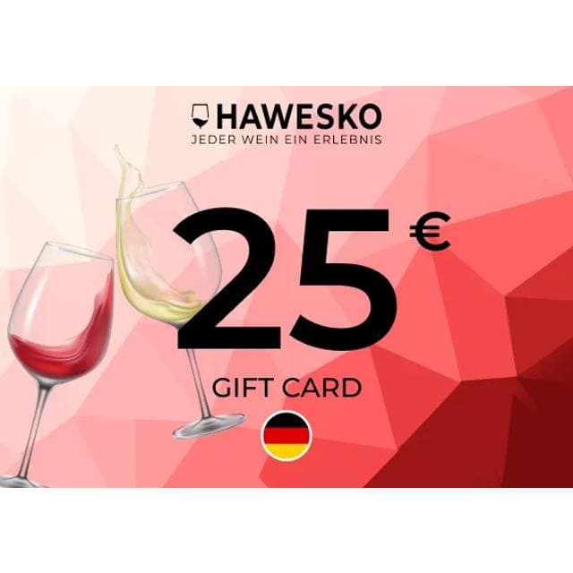 Hawesko Gift Card 25 EUR