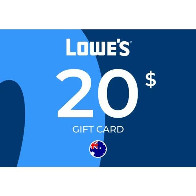Lowes Gift Card 20 AUD