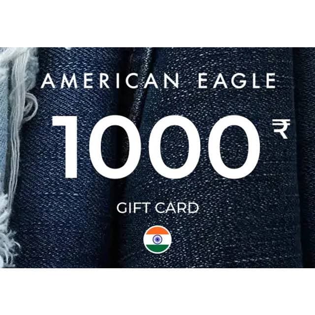 American Eagle Gift Card 1000 INR