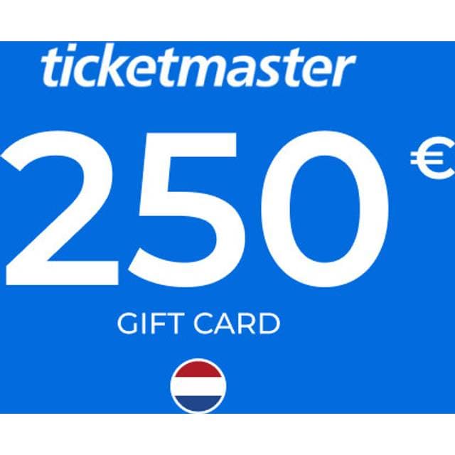 Ticketmaster Gift Card 250 EUR