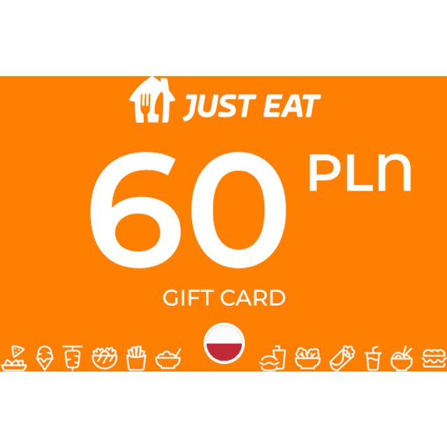 Just Eat Gift Card PLN 60 PL