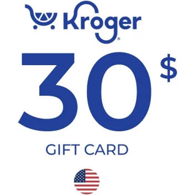 Kroger Gift Card 30 USD