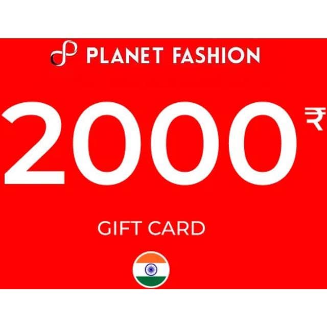 Planet Fashion Gift Card 2000 INR