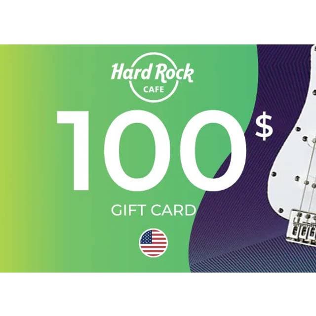 Hard Rock Cafe Gift Card 100 USD