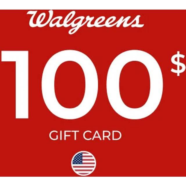 Walgreens Gift Card 100 USD