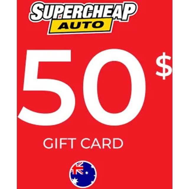 Supercheap Auto Gift Card 50 AUD