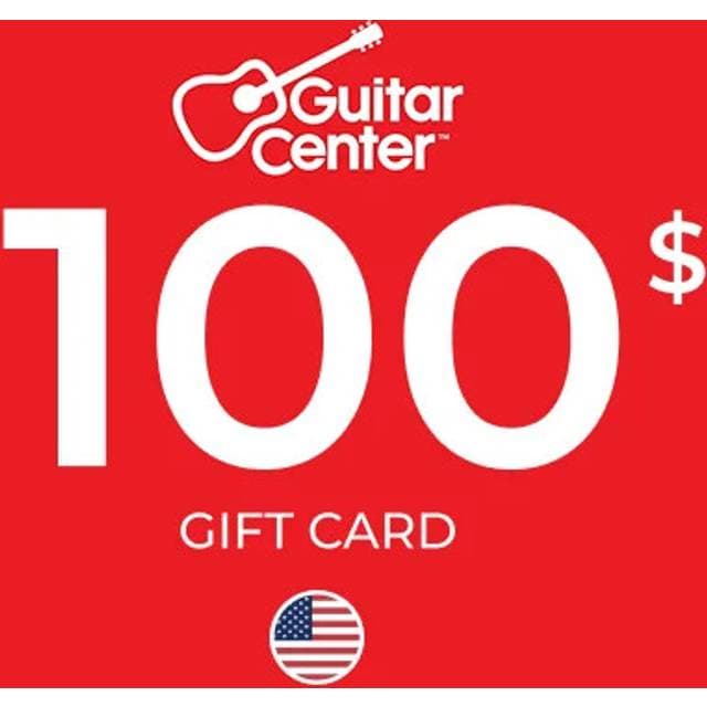 Guitar Center Gift Card 100 USD