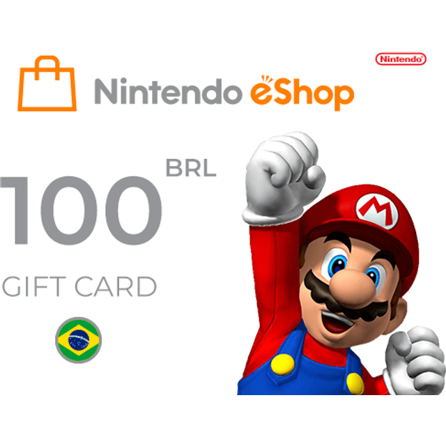 Nintendo eShop Card 100 BRL Key Brazil