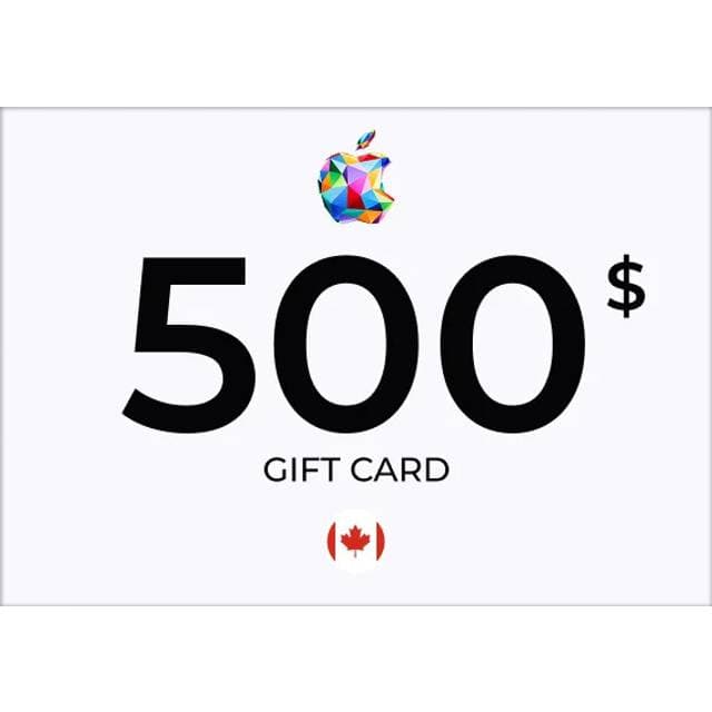 Apple Gift Card 500 CAD