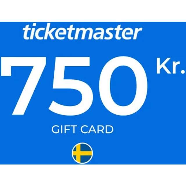 Ticketmaster Gift Card 750 SEK