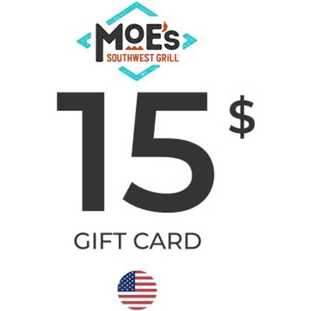 Moe's Southwest Grill Gift Card 15 USD