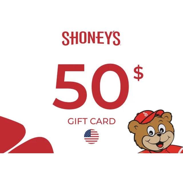 Shoney's Gift Card 50 USD