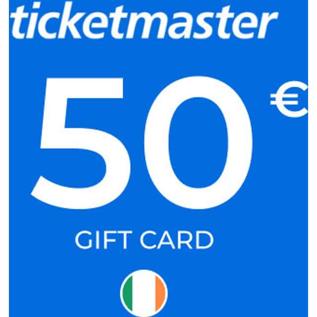 Ticketmaster Gift Card 50 EUR