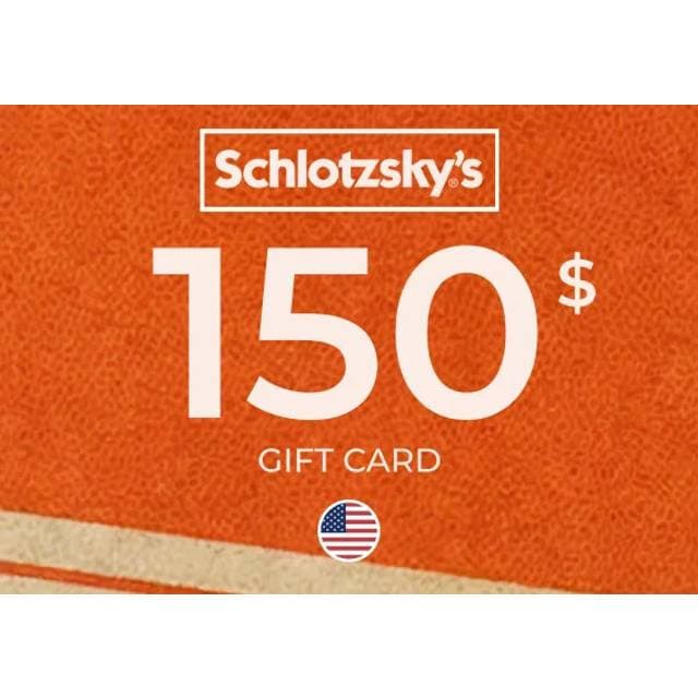 Schlotzsky's Gift Card 150 USD