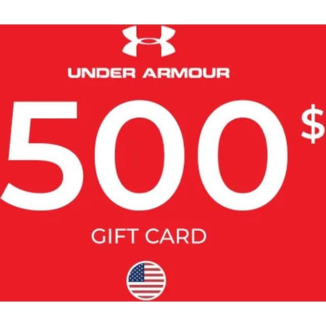 Under Armour Gift Card 500 USD