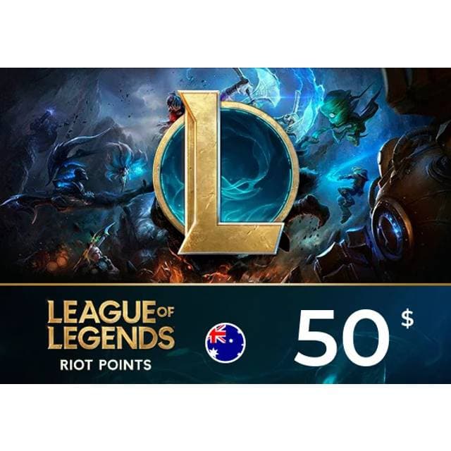 League of Legends Gift Card 50 AUD