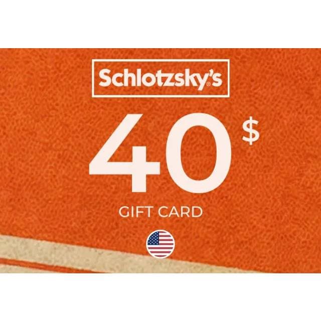 Schlotzsky's Gift Card 40 USD
