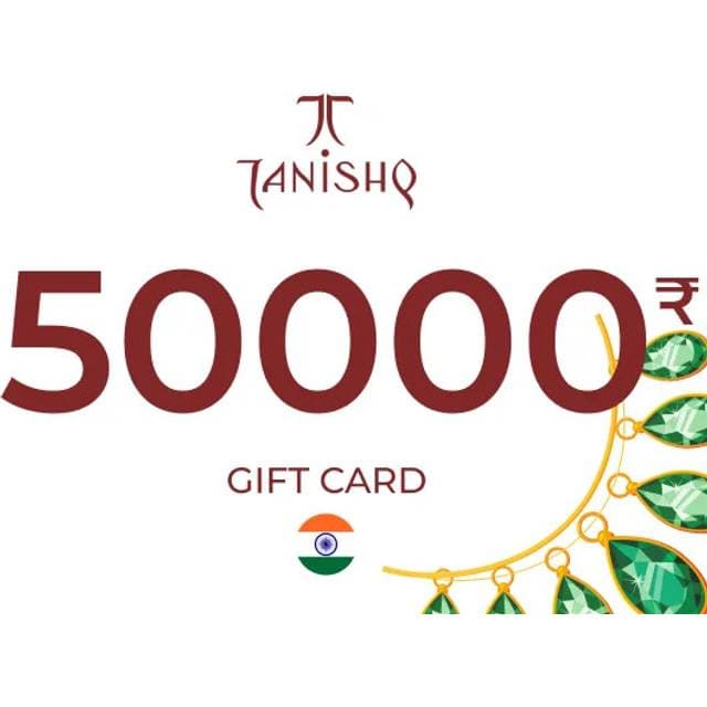 Tanishq Gold and Diamond Gift Card 50000 INR