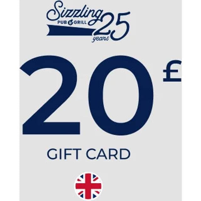 Sizzling Pubs Gift Card 20 GBP