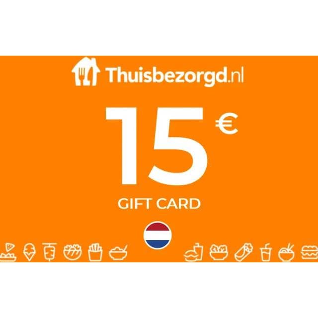 Thuisbezorgd Gift Card 15 EUR