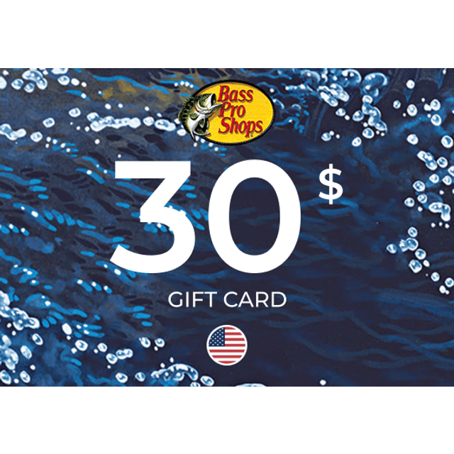 Bass Pro Shops Gift Card 30 USD