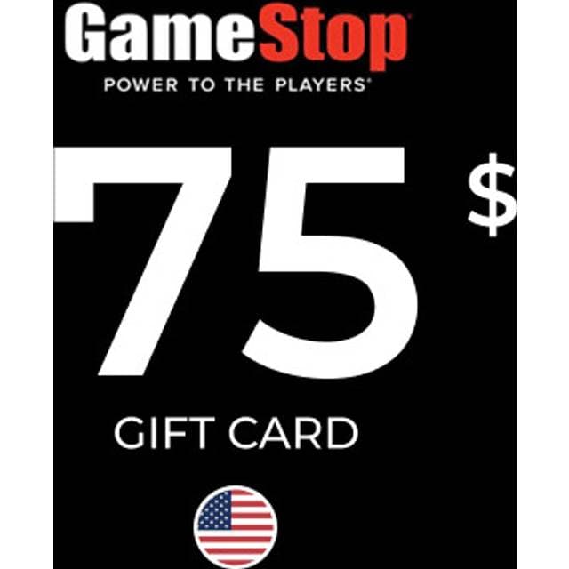 GameStop Gift Card 75 USD
