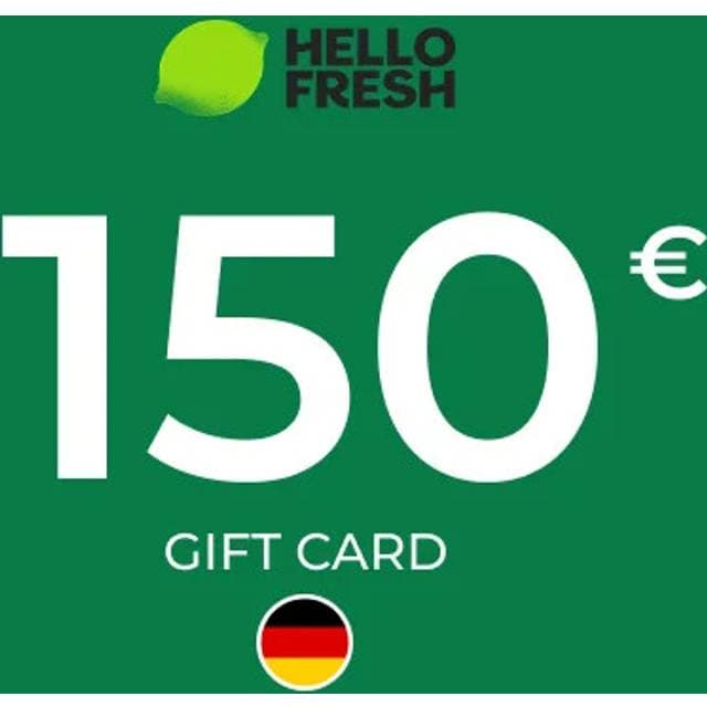 HelloFresh Gift Card 150 EUR