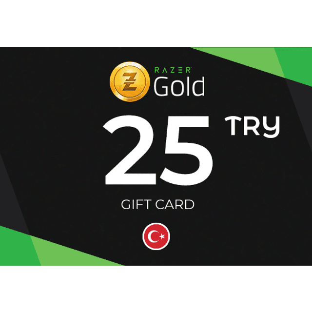 Razer Gold Gift Card 25 TRY Key