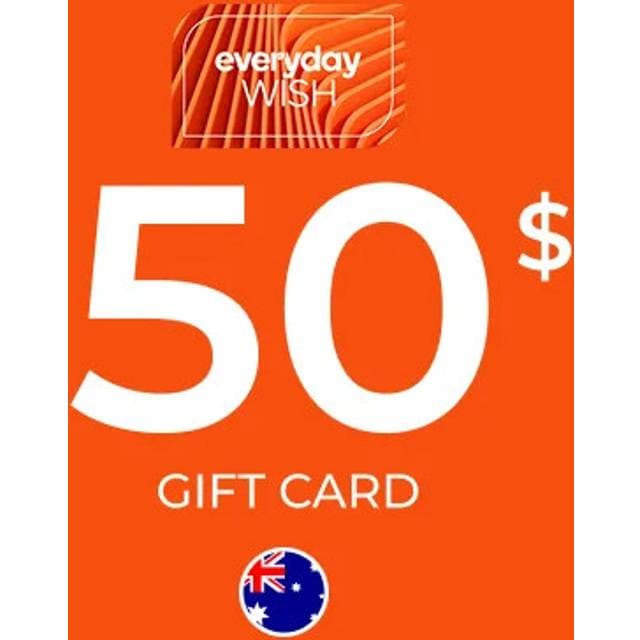 Wish Gift Card 50 AUD