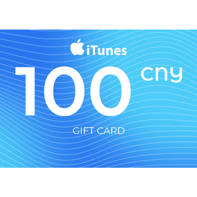 iTunes Gift Card 100 CNY