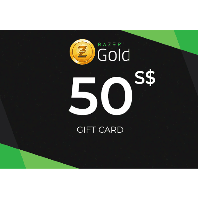 Razer Gold Gift Card 50 SGD