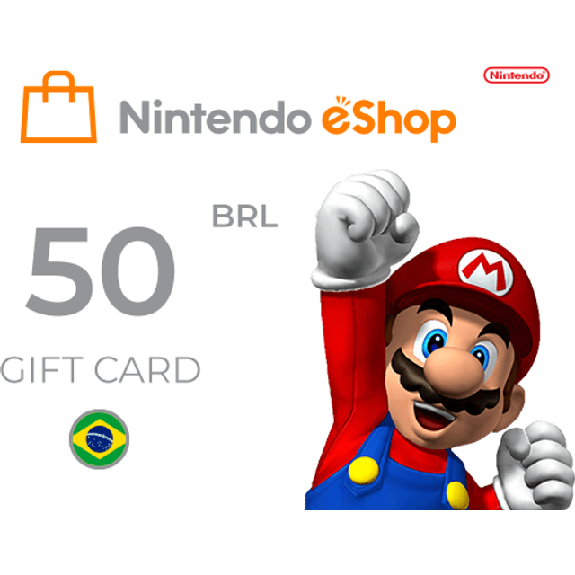 Nintendo eShop Card 50 BRL Key Brazil