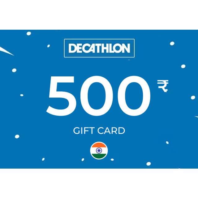 Decathlon Gift Card 500 INR