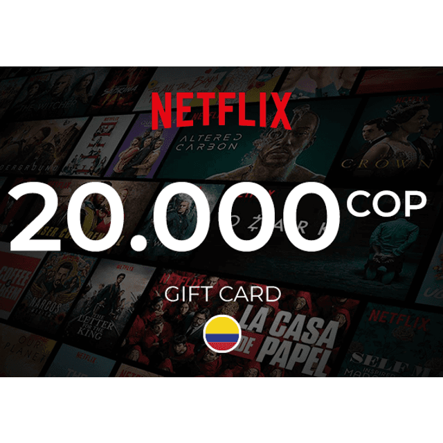 Netflix Gift Card 20000 COP Key