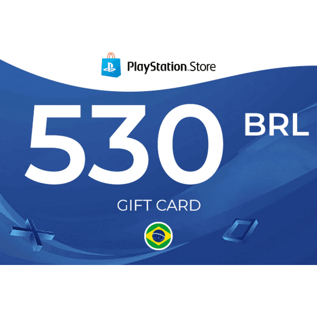 PlayStation Gift Card 530 BRL Brazil