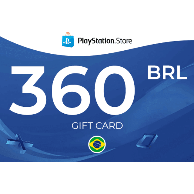 PlayStation Gift Card 360 BRL Brazil