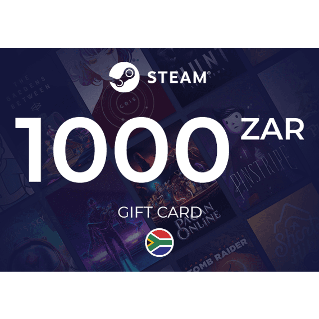 Steam Wallet Gift Card 1000 ZAR