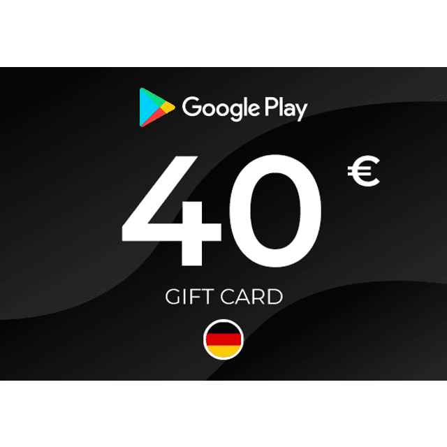 Google Play Gift Card 40 EUR