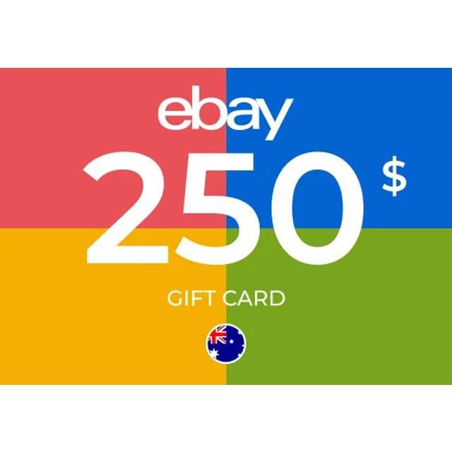 eBay Card 250 AUD Key