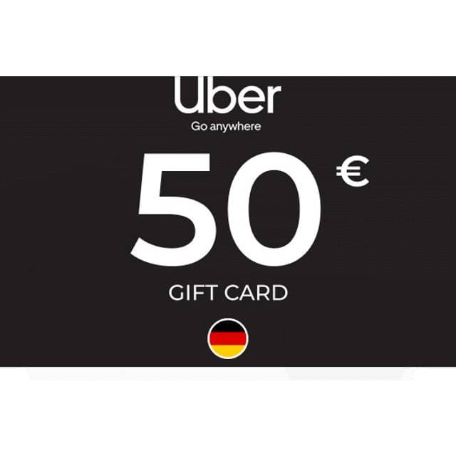 Uber Gift Card 50 EUR