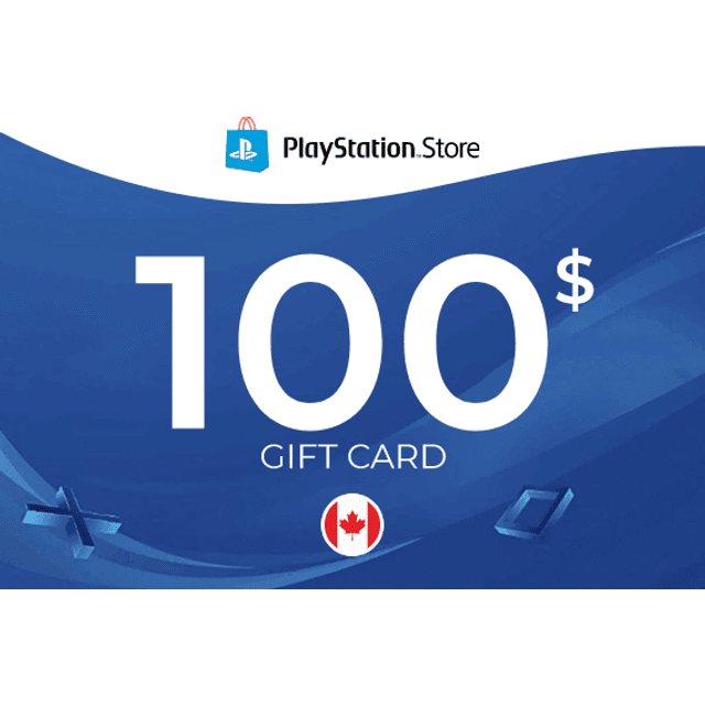 PlayStation Gift Card 100 CAD