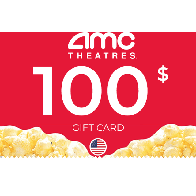 AMC Theatres Gift Card 100 USD