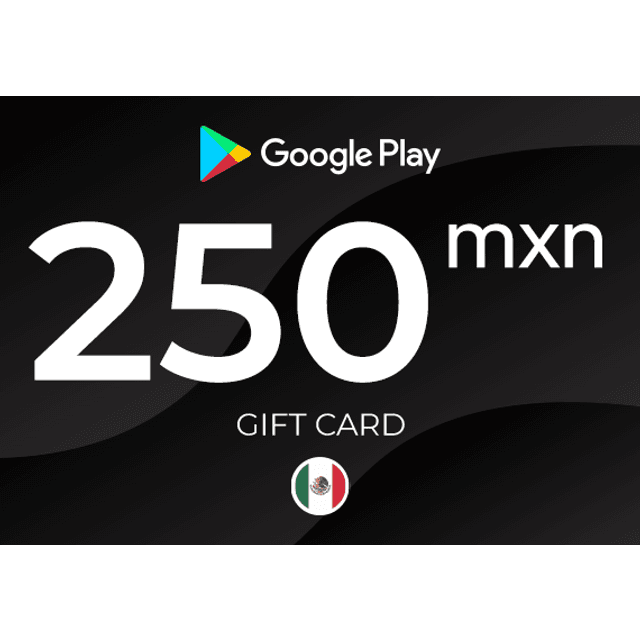 Google Play Gift Card 250 MXN