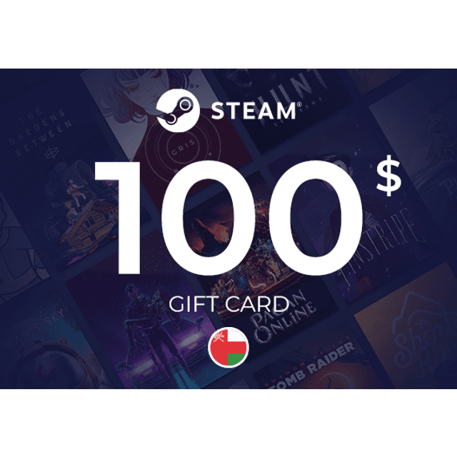 Steam Wallet Gift Card 100 USD
